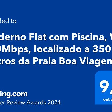 Flat Localizado A 200M Shopping Recife, Bem Perto Da Praia De Boa Viagem E Com Wi-Fi 400Mbps 外观 照片